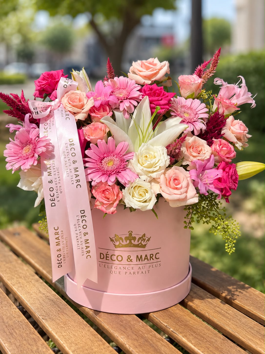 Coffret Douceur Rose – Fleurs & Chocolats - Image 5